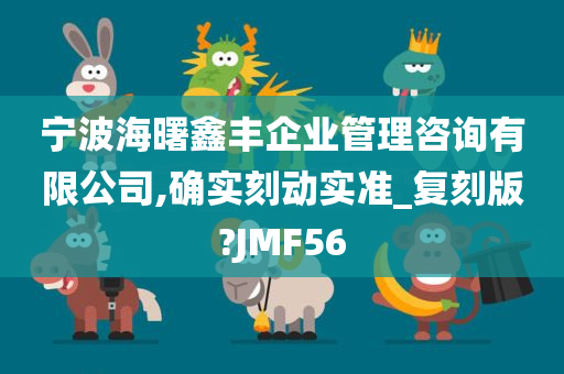 宁波海曙鑫丰企业管理咨询有限公司,确实刻动实准_复刻版?JMF56