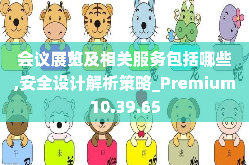 会议展览及相关服务包括哪些,安全设计解析策略_Premium10.39.65