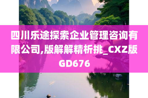 四川乐途探索企业管理咨询有限公司,版解解精析挑_CXZ版GD676