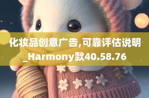 化妆品创意广告,可靠评估说明_Harmony款40.58.76