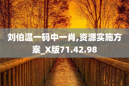 刘伯温一码中一肖,资源实施方案_X版71.42.98