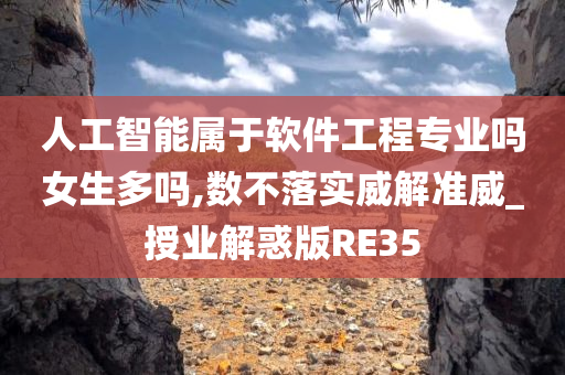 人工智能属于软件工程专业吗女生多吗,数不落实威解准威_授业解惑版RE35