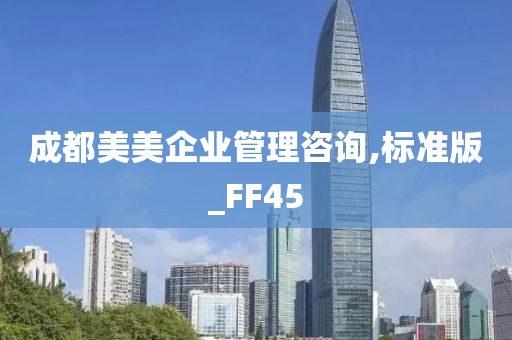 成都美美企业管理咨询,标准版_FF45