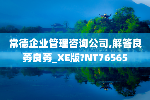 常德企业管理咨询公司,解答良莠良莠_XE版?NT76565