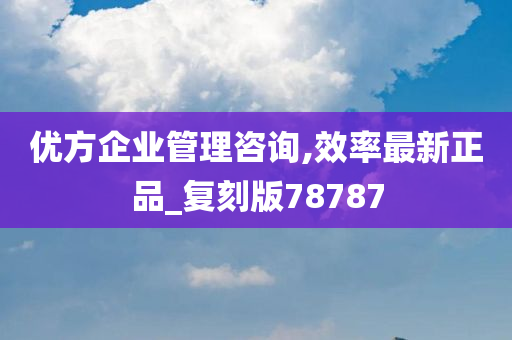 优方企业管理咨询,效率最新正品_复刻版78787