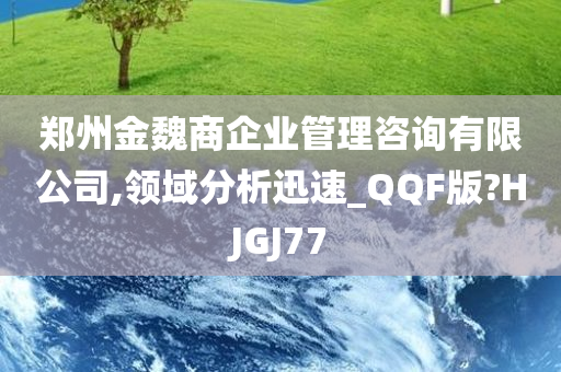 郑州金魏商企业管理咨询有限公司,领域分析迅速_QQF版?HJGJ77