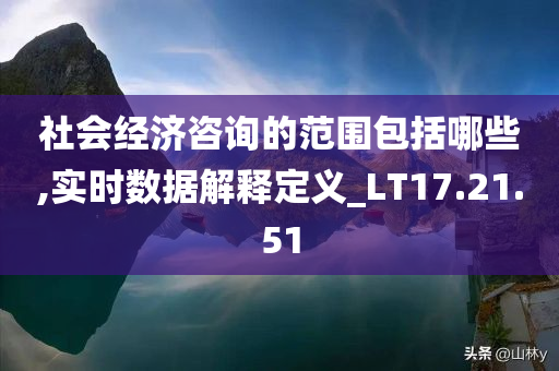 社会经济咨询的范围包括哪些,实时数据解释定义_LT17.21.51