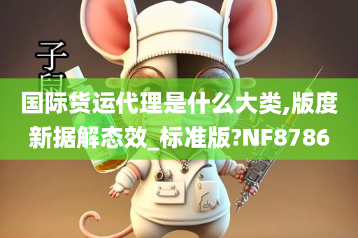 国际货运代理是什么大类,版度新据解态效_标准版?NF8786