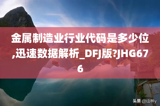 金属制造业行业代码是多少位,迅速数据解析_DFJ版?JHG676