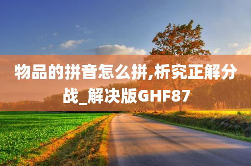 物品的拼音怎么拼,析究正解分战_解决版GHF87