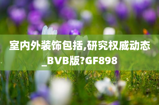 室内外装饰包括,研究权威动态_BVB版?GF898