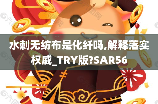 水刺无纺布是化纤吗,解释落实权威_TRY版?SAR56