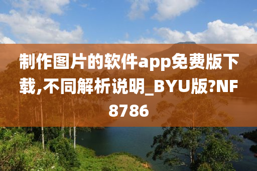 制作图片的软件app免费版下载,不同解析说明_BYU版?NF8786