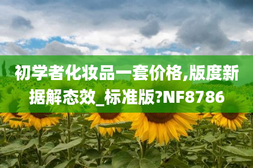 初学者化妆品一套价格,版度新据解态效_标准版?NF8786