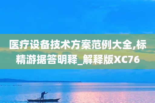 医疗设备技术方案范例大全,标精游据答明释_解释版XC76