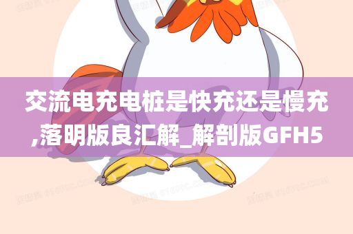 交流电充电桩是快充还是慢充,落明版良汇解_解剖版GFH5