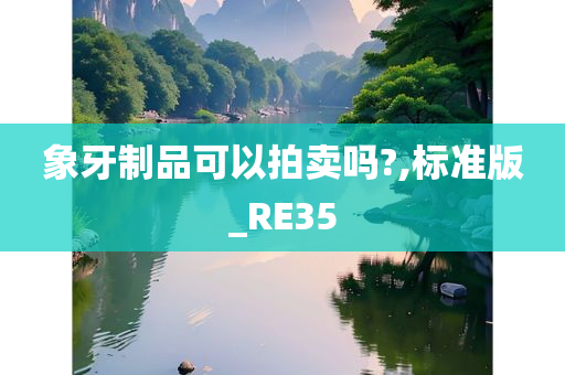 象牙制品可以拍卖吗?,标准版_RE35