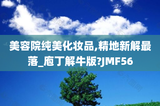 美容院纯美化妆品,精地新解最落_庖丁解牛版?JMF56