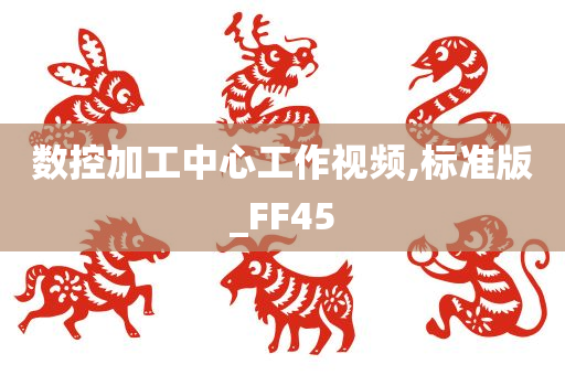 数控加工中心工作视频,标准版_FF45