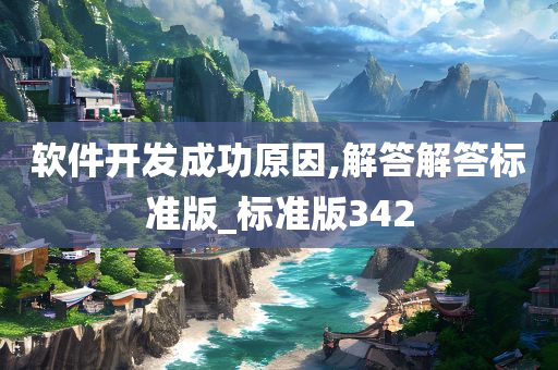 软件开发成功原因,解答解答标准版_标准版342