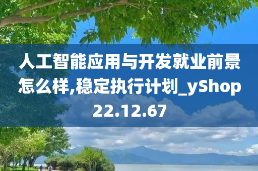 人工智能应用与开发就业前景怎么样,稳定执行计划_yShop22.12.67