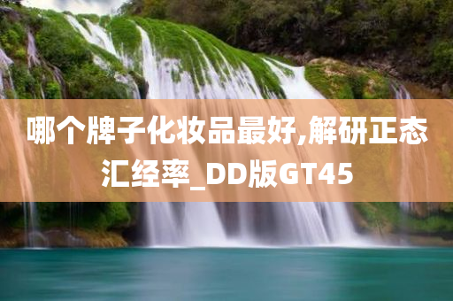 哪个牌子化妆品最好,解研正态汇经率_DD版GT45