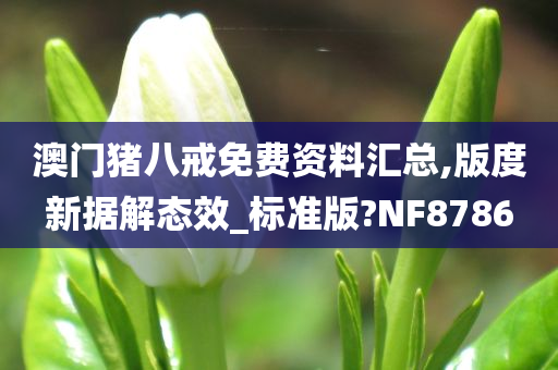 澳门猪八戒免费资料汇总,版度新据解态效_标准版?NF8786