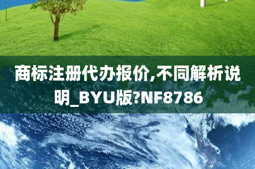 商标注册代办报价,不同解析说明_BYU版?NF8786