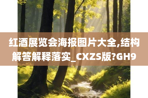 红酒展览会海报图片大全,结构解答解释落实_CXZS版?GH9