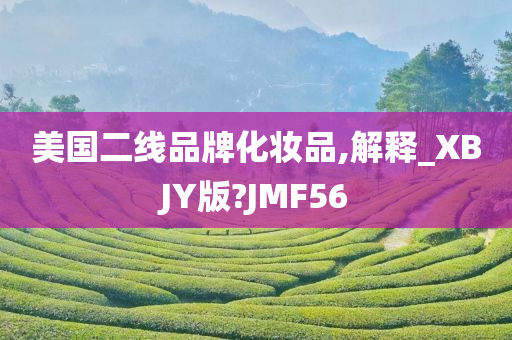 美国二线品牌化妆品,解释_XBJY版?JMF56