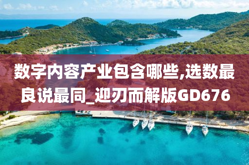 数字内容产业包含哪些,选数最良说最同_迎刃而解版GD676