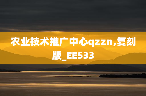 农业技术推广中心qzzn,复刻版_EE533