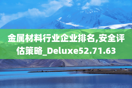 金属材料行业企业排名,安全评估策略_Deluxe52.71.63