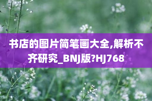 书店的图片简笔画大全,解析不齐研究_BNJ版?HJ768