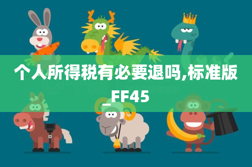 个人所得税有必要退吗,标准版_FF45