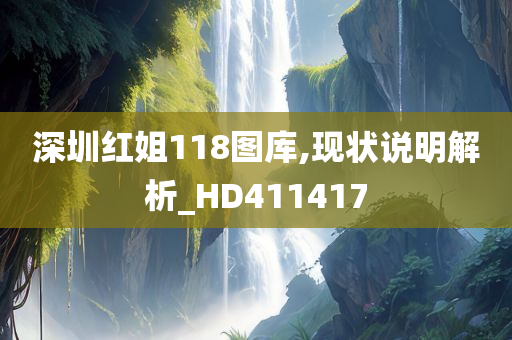 深圳红姐118图库,现状说明解析_HD411417