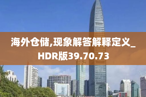 海外仓储,现象解答解释定义_HDR版39.70.73