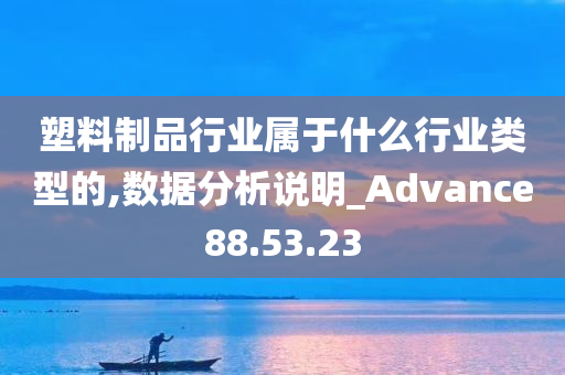 塑料制品行业属于什么行业类型的,数据分析说明_Advance88.53.23