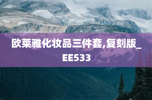 欧莱雅化妆品三件套,复刻版_EE533