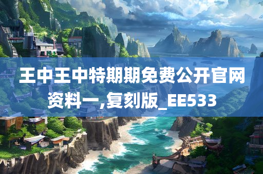 王中王中特期期免费公开官网资料一,复刻版_EE533