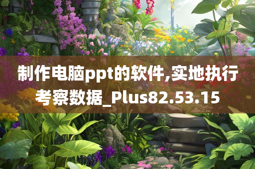 制作电脑ppt的软件,实地执行考察数据_Plus82.53.15