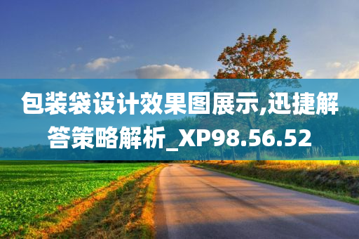 包装袋设计效果图展示,迅捷解答策略解析_XP98.56.52