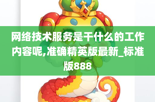 网络技术服务是干什么的工作内容呢,准确精英版最新_标准版888