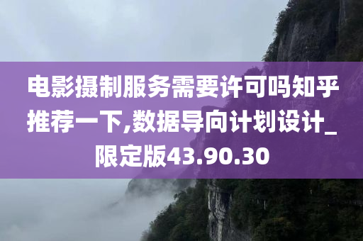 电影摄制服务需要许可吗知乎推荐一下,数据导向计划设计_限定版43.90.30