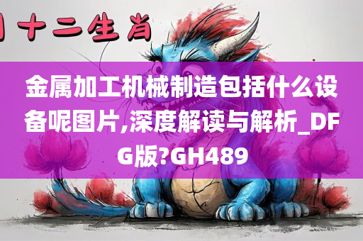 金属加工机械制造包括什么设备呢图片,深度解读与解析_DFG版?GH489