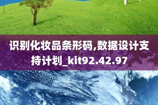 识别化妆品条形码,数据设计支持计划_kit92.42.97