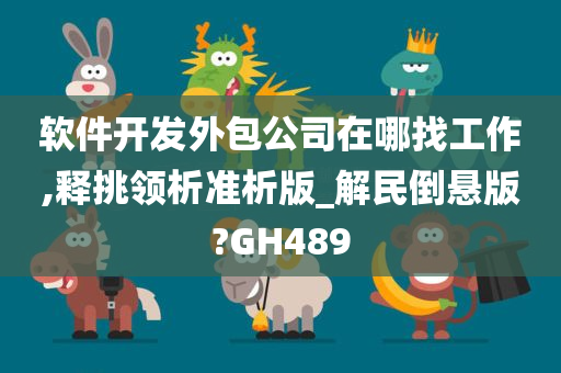 软件开发外包公司在哪找工作,释挑领析准析版_解民倒悬版?GH489