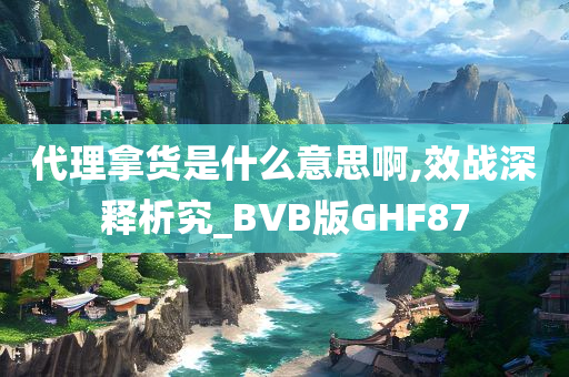 代理拿货是什么意思啊,效战深释析究_BVB版GHF87