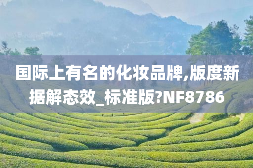 国际上有名的化妆品牌,版度新据解态效_标准版?NF8786