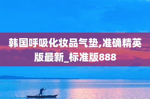 韩国呼吸化妆品气垫,准确精英版最新_标准版888